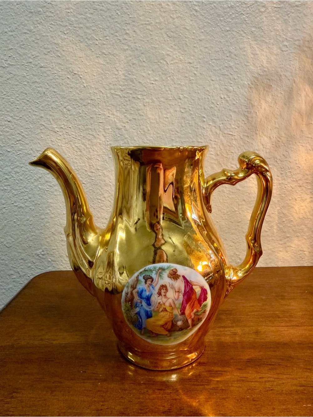 1960’s gold teapot